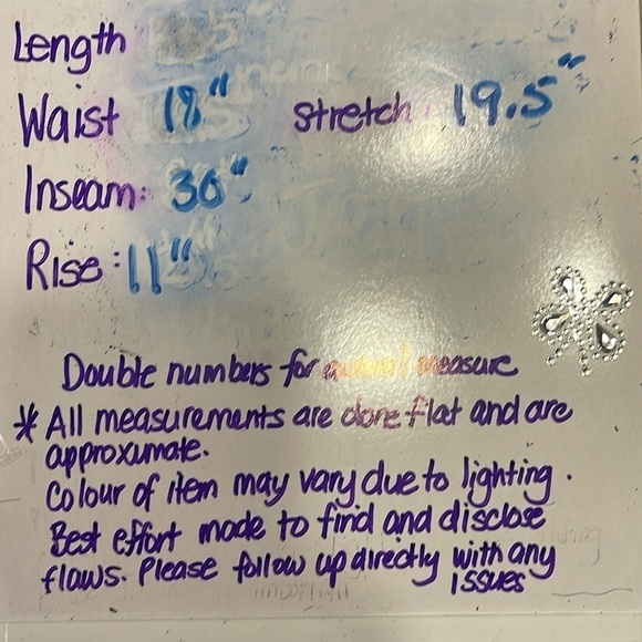 Dickies 16 RG skinny med blue denim jeans with zip and button close - Picture 10 of 11